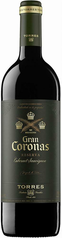 Torres Gran Coronas Cabernet Sauvignon Reserva lahjapakkaus 2015