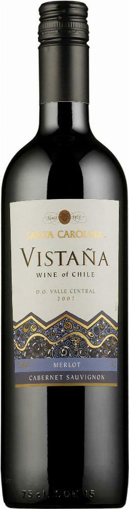 Santa Carolina Vistaña Merlot - Cabernet Sauvignon 2010