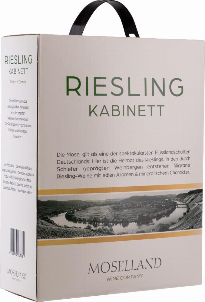 Moselland Riesling Kabinett 2025 hanapakkaus