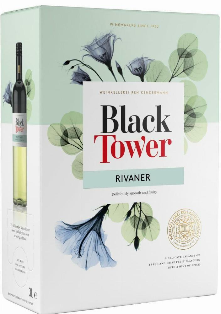 Black Tower Rivaner 2021 hanapakkaus