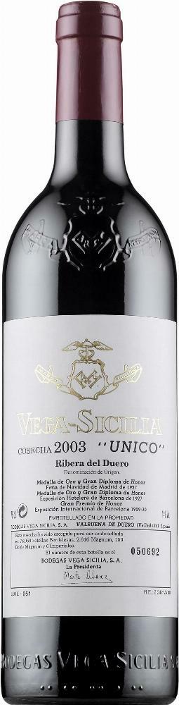 Vega-Sicilia 'Único' 2003