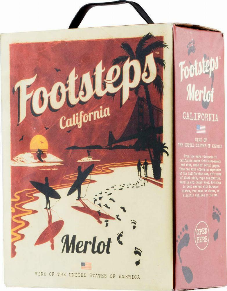 Footsteps Merlot 2019 hanapakkaus