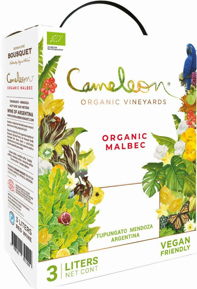 Cameleon Organic Malbec 2019 hanapakkaus