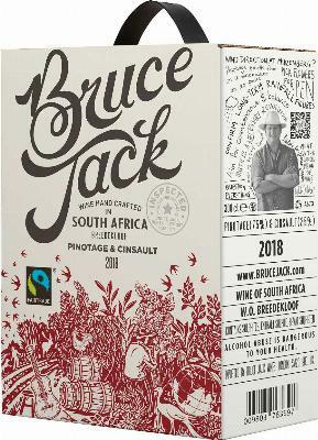 Bruce Jack Pinotage & Cinsault 2019 hanapakkaus