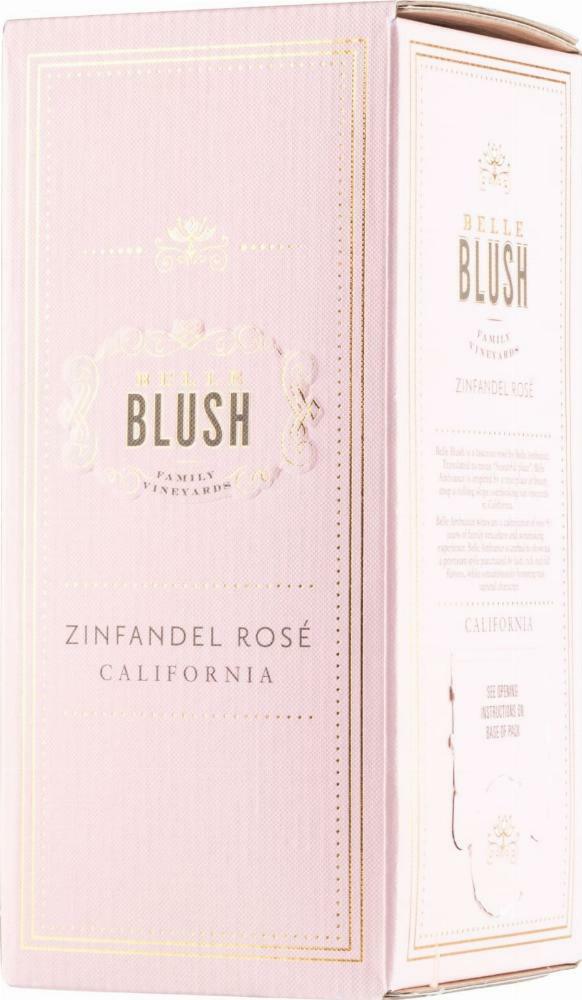 Belle Blush Zinfandel Rosé hanapakkaus 2019