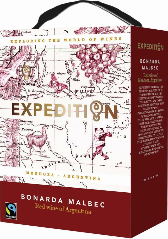 Expedition Bonarda Malbec 2020 hanapakkaus