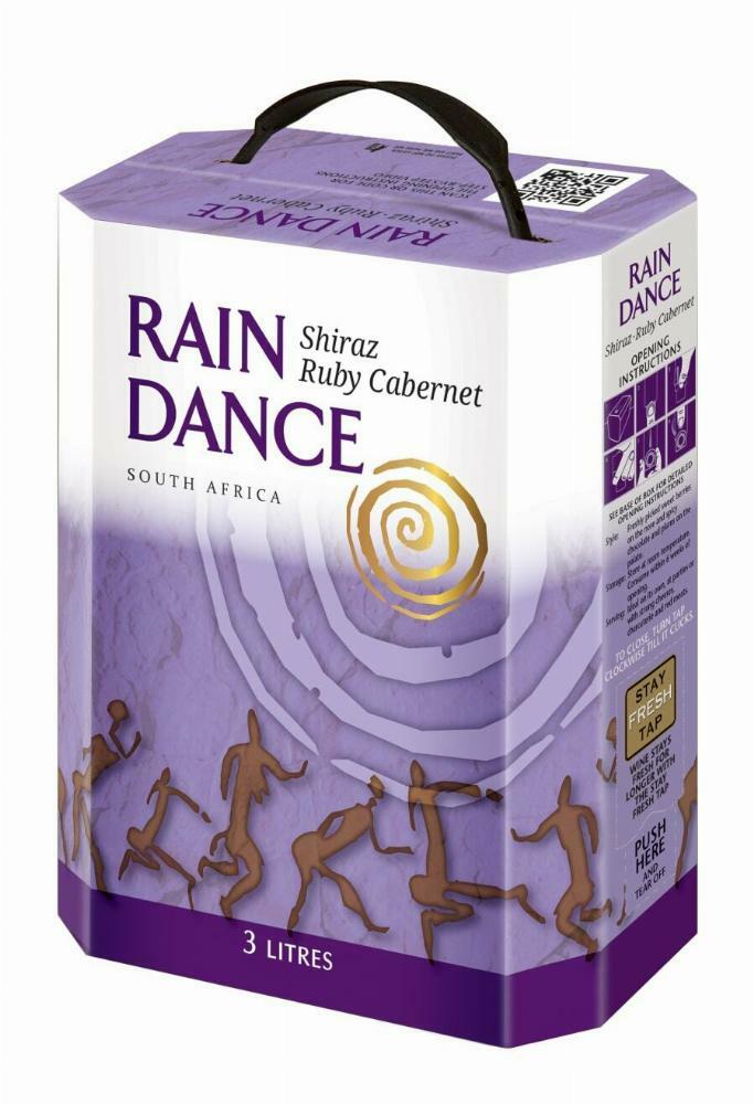 Rain Dance Shiraz Ruby Cabernet hanapakkaus