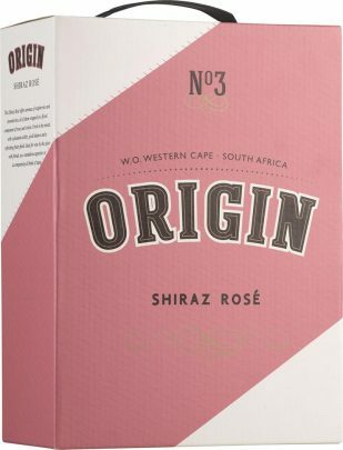 Origin Shiraz Rosé hanapakkaus 2015