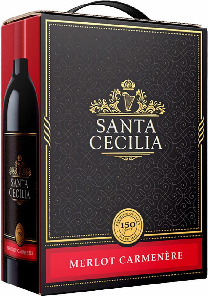 Santa Cecilia Merlot Carmenère 2024 hanapakkaus