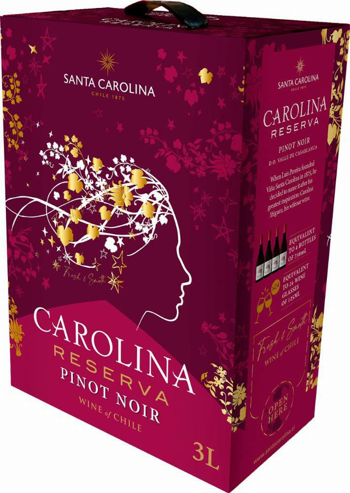 Carolina Reserva Pinot Noir 2022 hanapakkaus