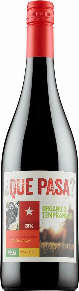 ¿Que Pasa? Organico Tempranillo 2017