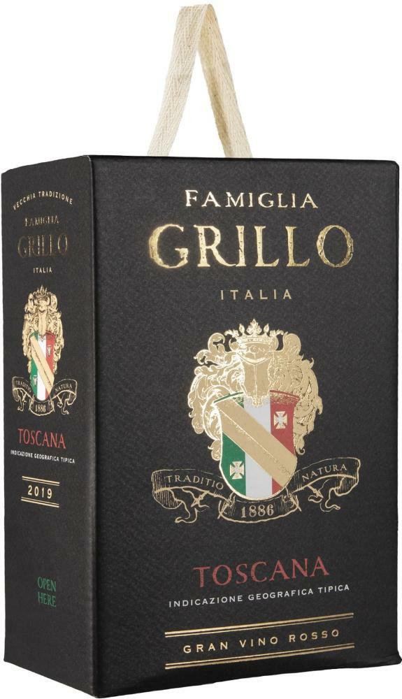 Famiglia Grillo Toscana Organic 2021 hanapakkaus