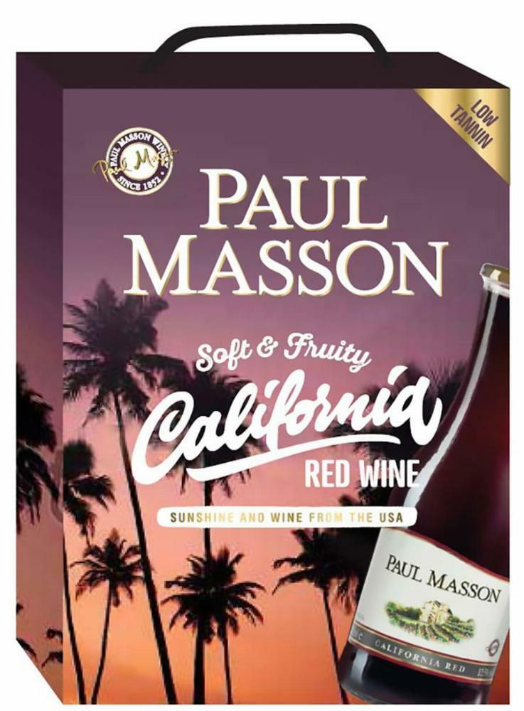Paul Masson California Red hanapakkaus