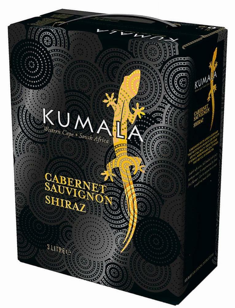 Kumala Cabernet Sauvignon Shiraz hanapakkaus 2015