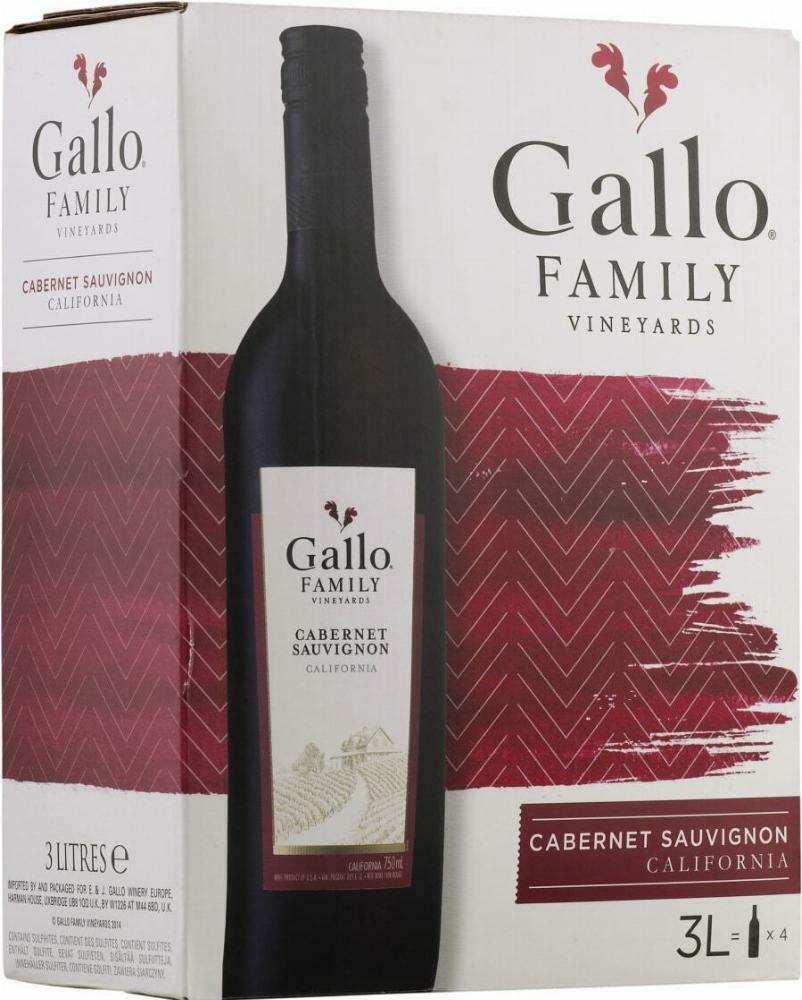 Gallo Family Vineyards Cabernet Sauvignon hanapakkaus 2015
