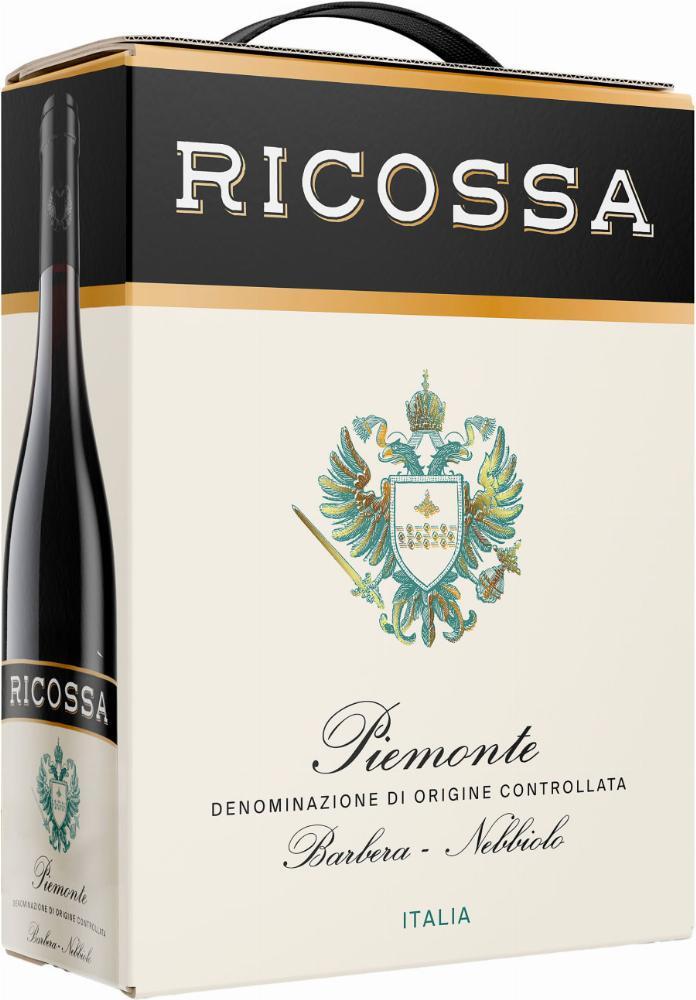 Ricossa Barbera Nebbiolo 2024 hanapakkaus