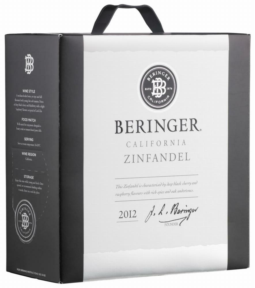 Beringer Zinfandel  hanapakkaus