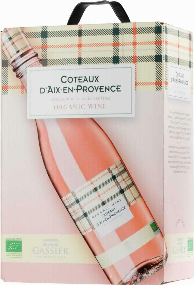 Gassier Coteaux d'Aix-en-Provence Organic hanapakkaus 2019