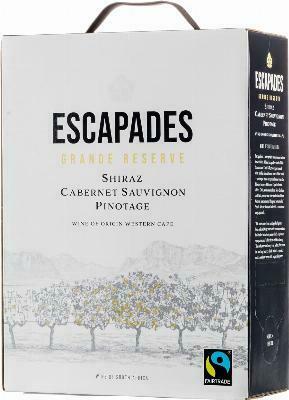 Escapades Grande Reserve Shiraz Cabernet Sauvignon Pinotage 2023 hanapakkaus