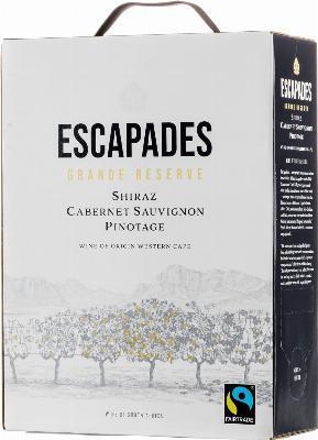 Escapades Grande Reserve Shiraz Cabernet Sauvignon Pinotage 2024 hanapakkaus