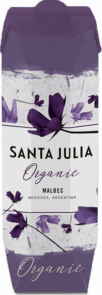 Santa Julia Organic Malbec kartonkitölkki 2016