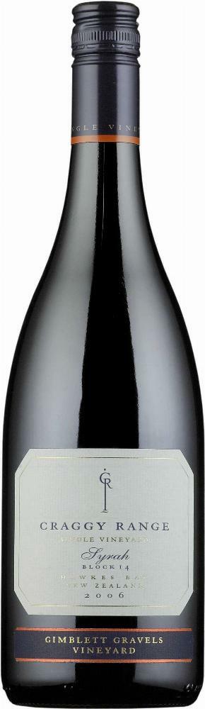 Craggy Range Gimblett Gravels Block 14 Syrah 2006