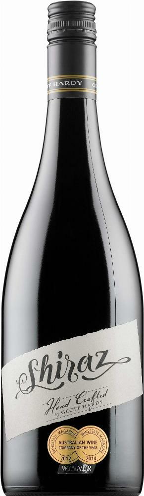 Hand Crafted by Geoff Hardy Shiraz 2017