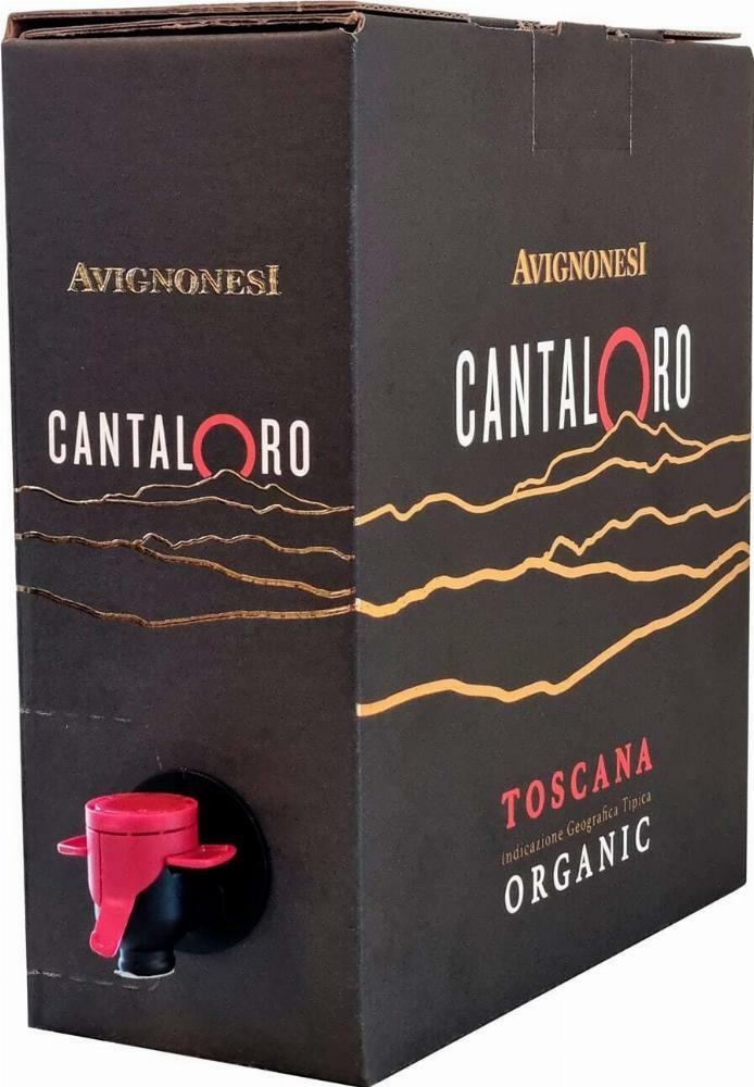 Avignonesi Cantaloro Toscana Rosso Organic 2019 hanapakkaus