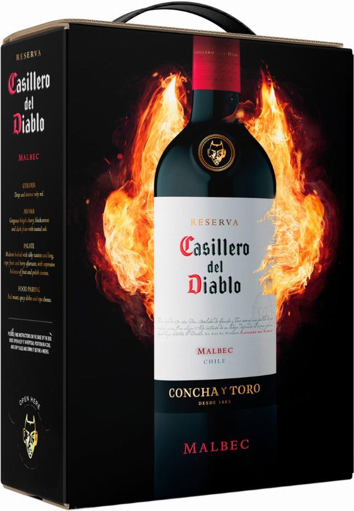 Casillero del Diablo Malbec 2024 hanapakkaus
