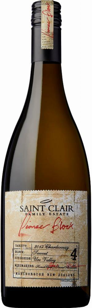 Saint Clair Pioneer Block Sawcut Chardonnay 2021