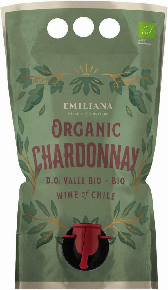Emiliana Organic Chardonnay 2020 viinipussi