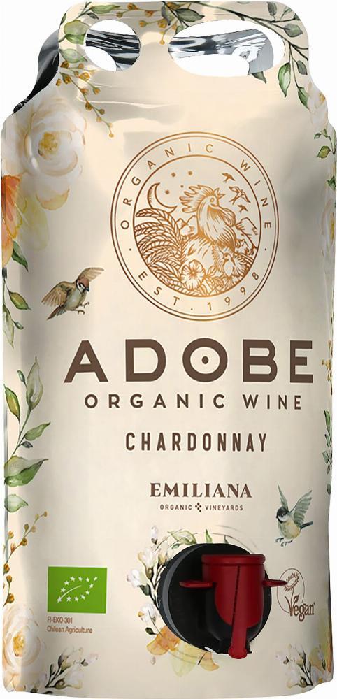 Adobe Organic Chardonnay 2025 viinipussi