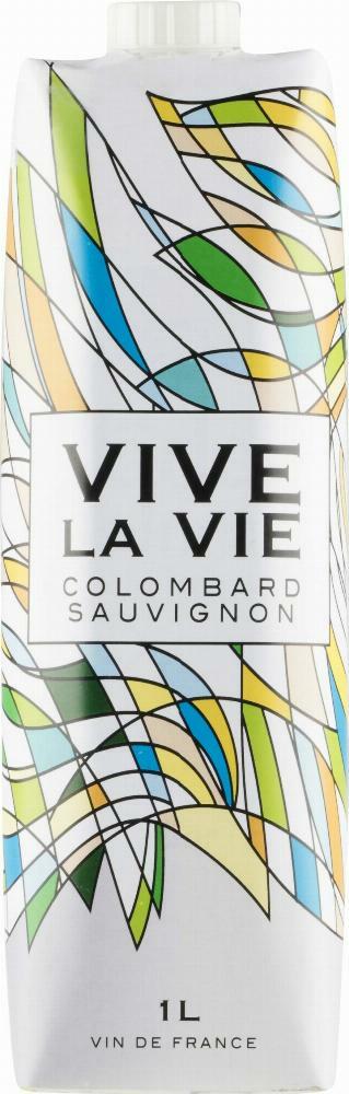 Vive la Vie Colombard Sauvignon kartonkitölkki 2018