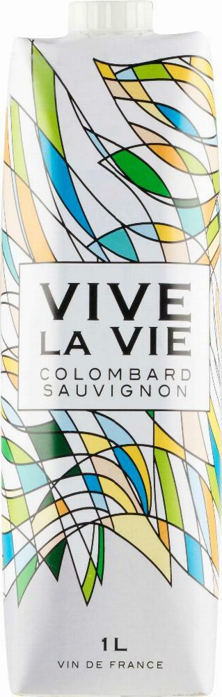 Vive la Vie Colombard Sauvignon kartonkitölkki 2019