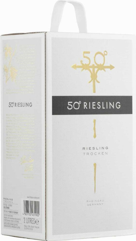 50° Riesling hanapakkaus 2018