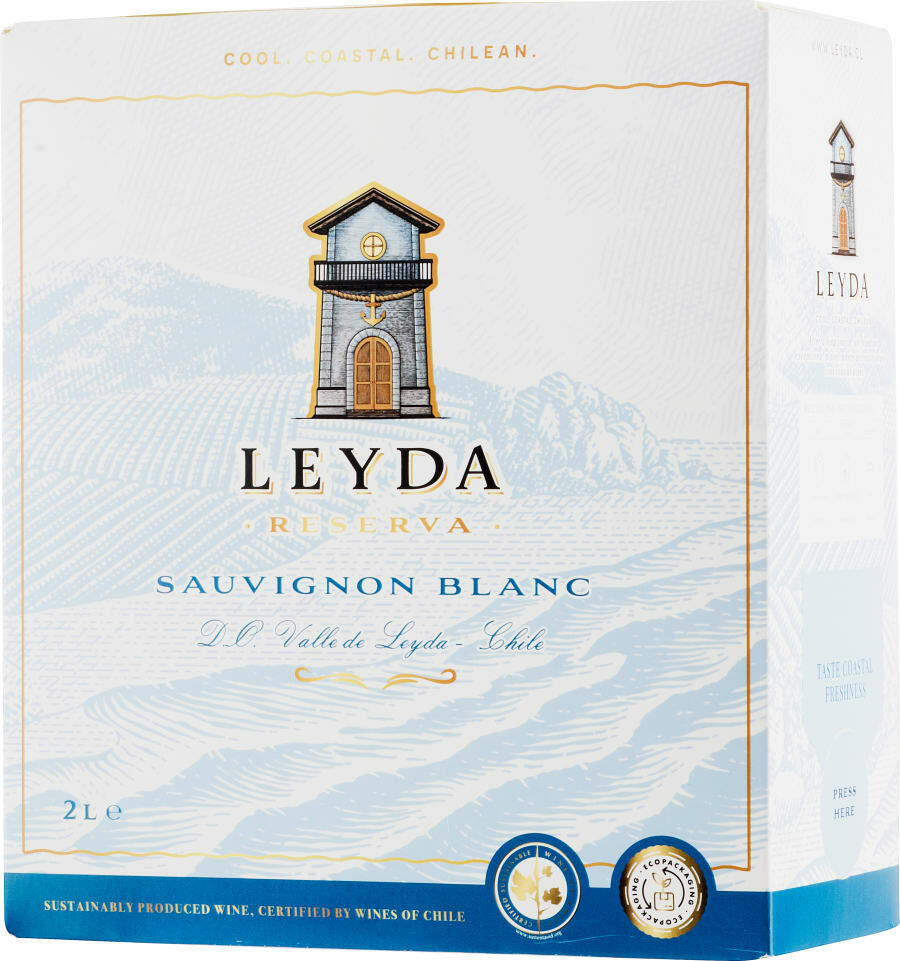 Leyda Reserva Sauvignon Blanc 2022 hanapakkaus