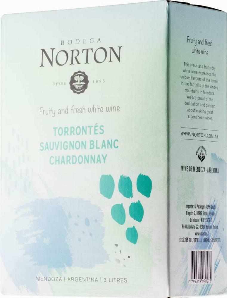 Bodega Norton Torrontes Sauvignon Blanc Chardonnay hanapakkaus 2019