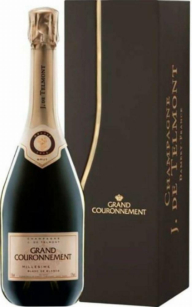 J. de Telmont Grand Couronnement Blanc De Blancs Millésime Champagne Brut 2006