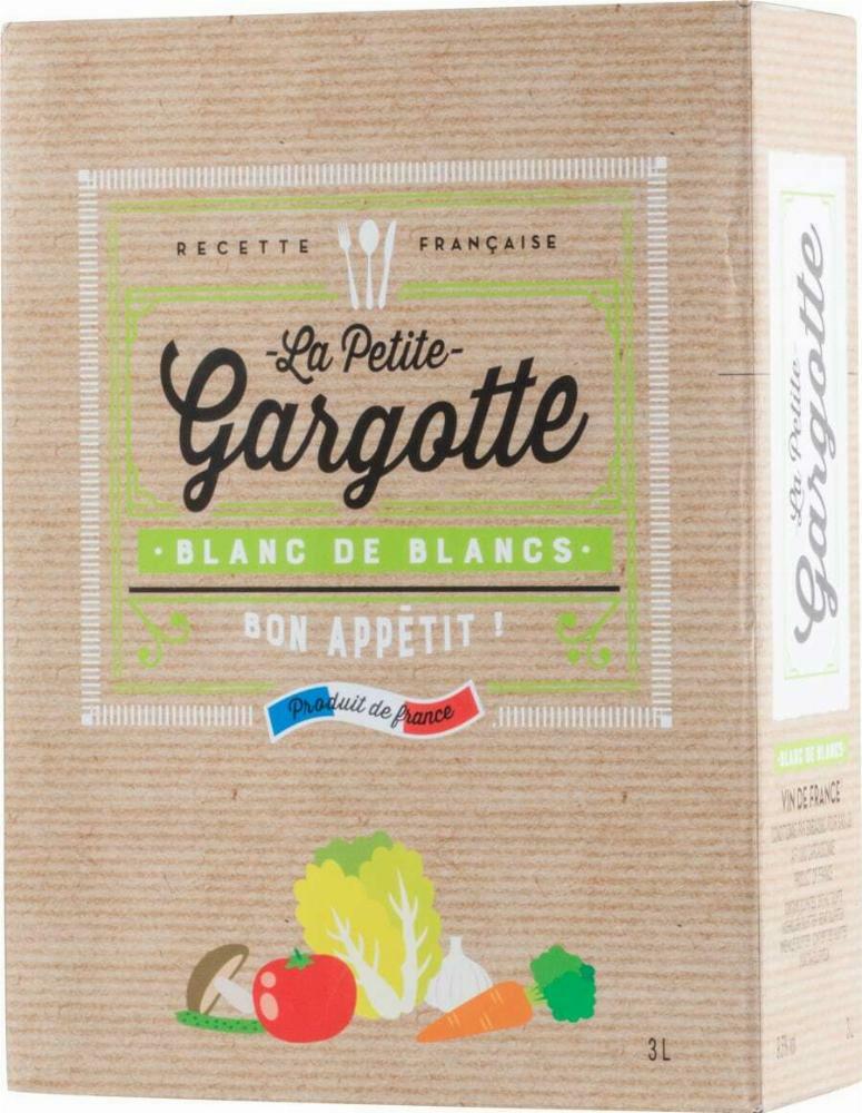 La Petite Gargotte Blanc de Blancs hanapakkaus 2018