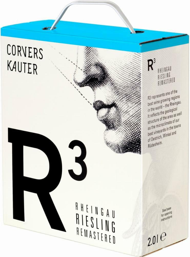 Corvers Kauter R3 Rheingau Riesling Remastered 2023 hanapakkaus