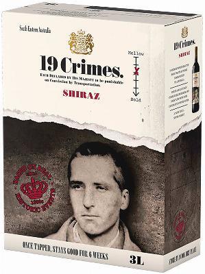 19 Crimes Shiraz 2023 hanapakkaus
