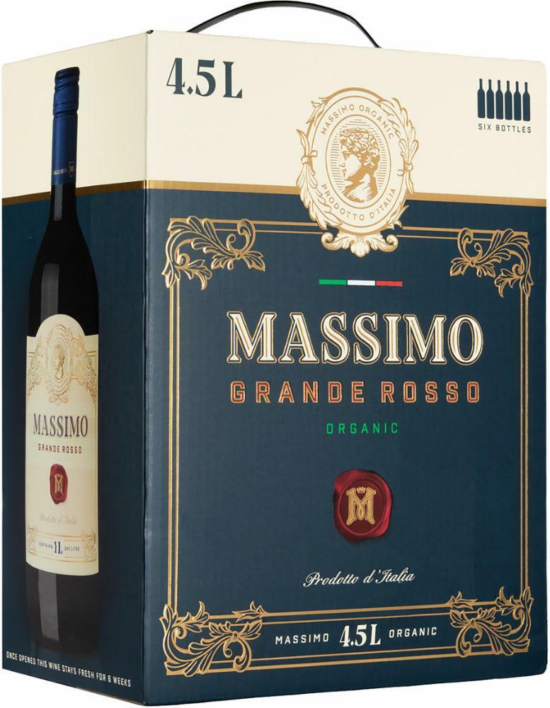 Massimo Grande Rosso Organic 2022 hanapakkaus