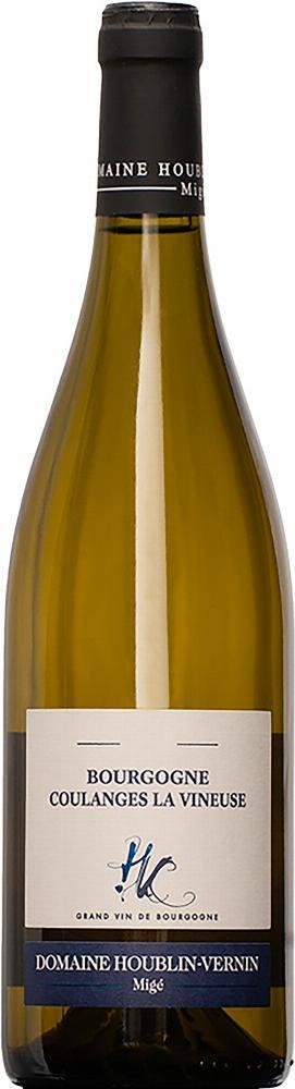 Domaine Houblin-Vernin Bourgogne Coulanges La Vineuse Blanc 2023