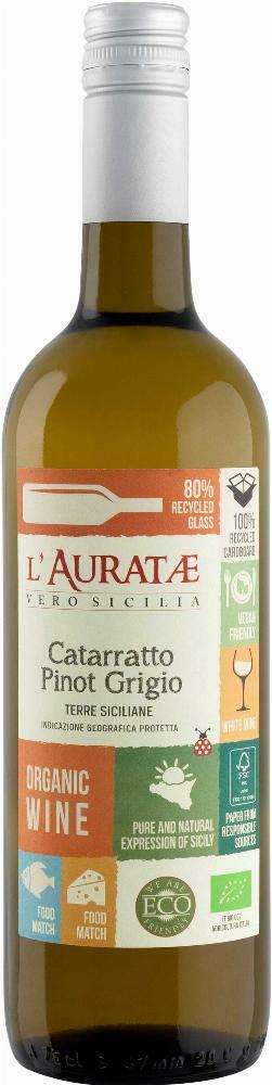 L'Auratae Organic Catarratto Pinot Grigio 2019