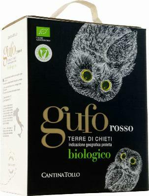 Cantina Tollo Gufo Rosso Biologico 2019 hanapakkaus