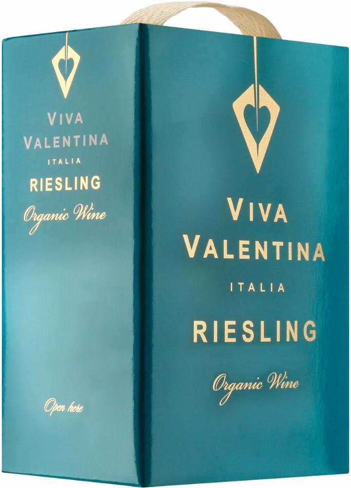 Viva Valentina Organic Riesling 2024 hanapakkaus