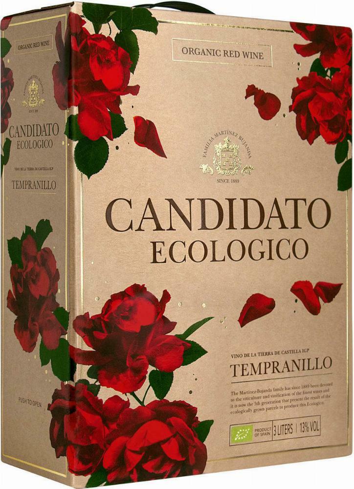 Candidato Ecologico Tempranillo hanapakkaus 2017