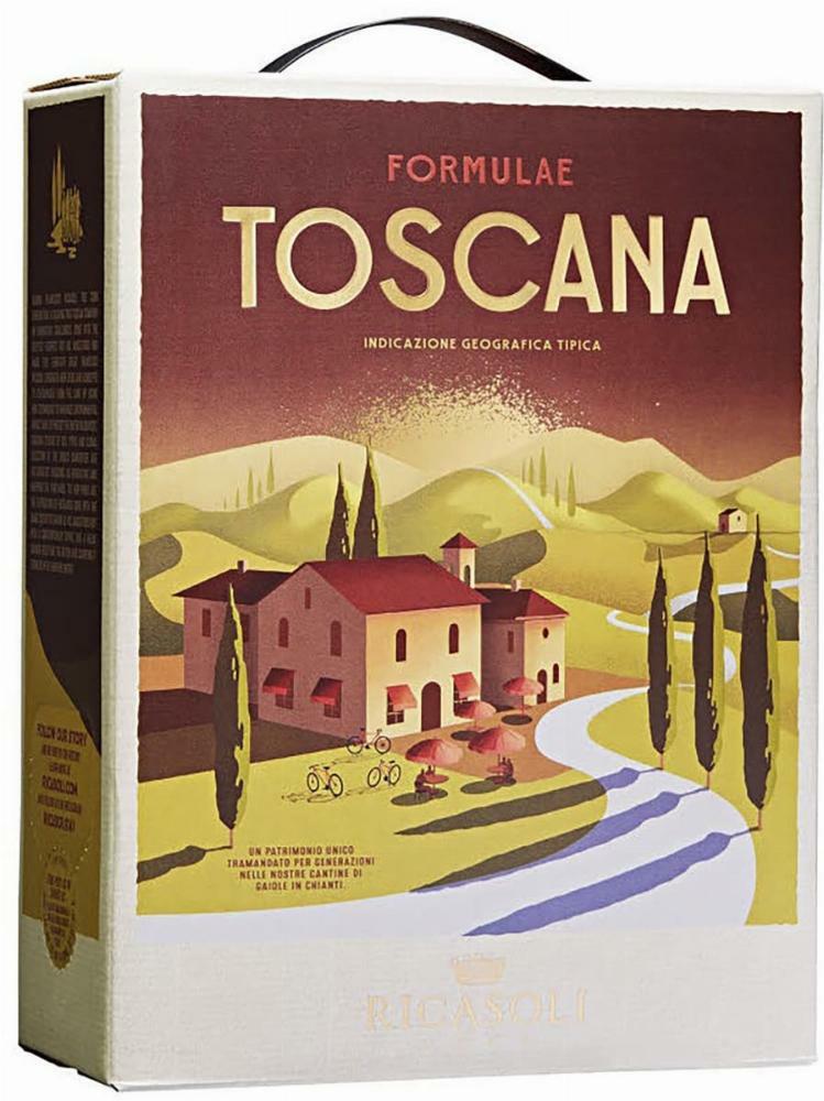 Barone Ricasoli Formulae Toscana 2019 hanapakkaus