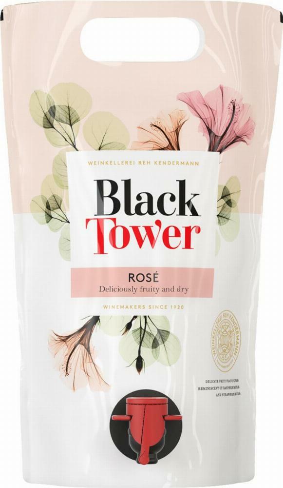 Black Tower Rose 2021 viinipussi
