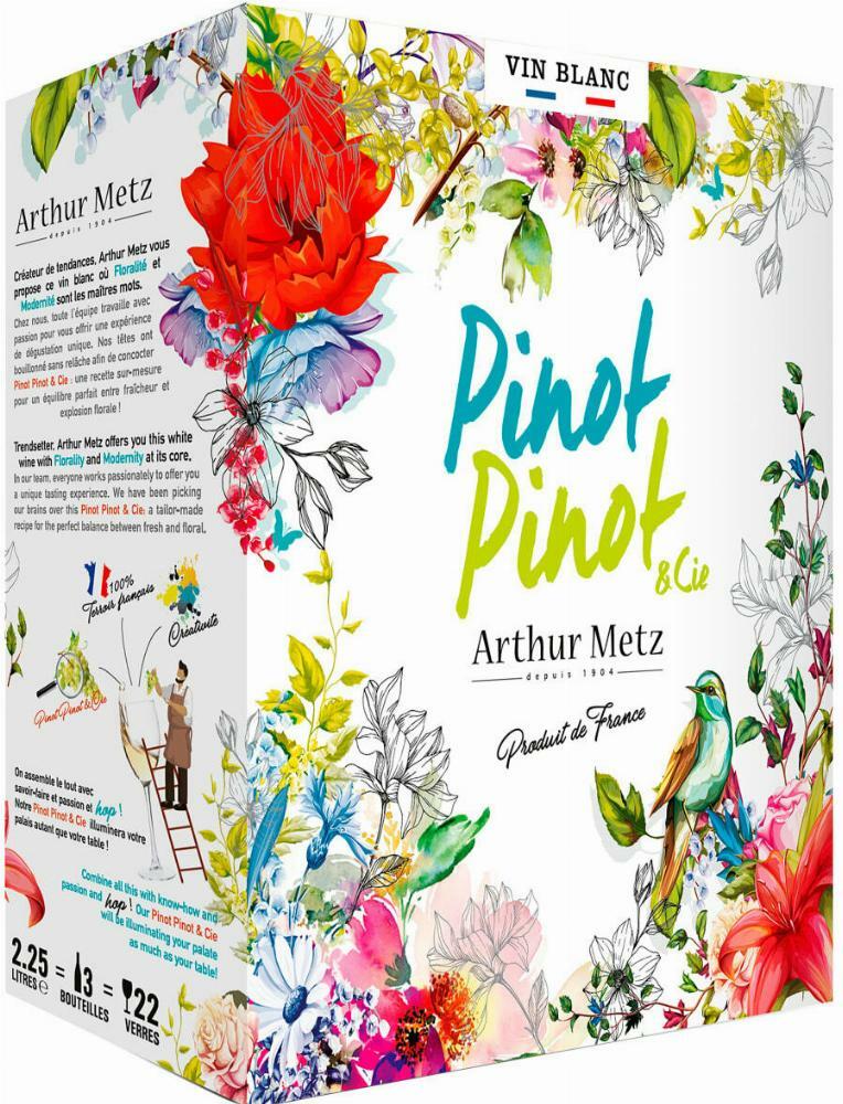Arthur Metz Pinot Pinot & Cie 2020 hanapakkaus